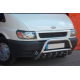 Защита переднего бампера WT002 (2006-2014, Нержавейка) для Ford Transit