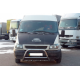 Защита переднего бампера WT002 (2006-2014, Нержавейка) для Ford Transit