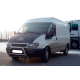 Защита переднего бампера WT002 (2006-2014, Нержавейка) для Ford Transit
