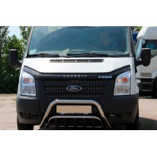 Кенгурятник WT002 (2006-2014, нерж.) для Ford Transit рр