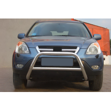 Кенгурятник WT005 (нерж.) для Honda CRV 2001-2006 рр