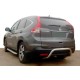Задня дуга AK007 (нерж) для Honda CRV 2012-2016 рр