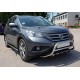 Передняя защита WT003 (нержавейка) для Honda CRV 2012-2016 гг