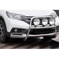 Передняя защита WT018 (нержавейка) для Honda CRV 2012-2016 гг