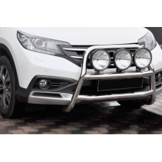 Передняя защита WT018 (нержавейка) для Honda CRV 2012-2016 гг