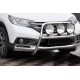 Передняя защита WT018 (нержавейка) для Honda CRV 2012-2016 гг