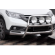 Передняя защита WT018 (нержавейка) для Honda CRV 2012-2016 гг