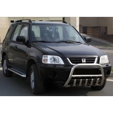 Кенгурятник WT003 нерж.) для Honda CRV 1996-2001 рр
