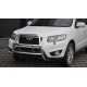 Кенгурятник WT018 (нерж.) для Hyundai Santa Fe 2 2006-2012 гг