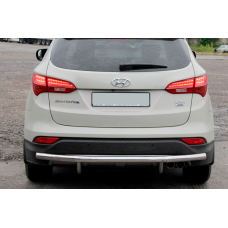 Задня дуга AK002 (нерж.) для Hyundai Santa Fe 3 2012-2018 рр