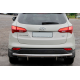 Задня дуга AK002 (нерж.) для Hyundai Santa Fe 3 2012-2018 рр