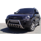 Защита переднего бампера WT002 (нерж. сталь) для Hyundai Tucson JM 2004- гг