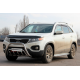 Кенгурятник WT002/2 (нерж.) для Kia Sorento II XM 2009-2014 рр