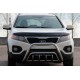 Кенгурятник WT002/2 (нержавейка) для Kia Sorento II XM 2009-2014 гг