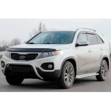Кенгурятник WT007 (нержавейка) для Kia Sorento II XM 2009-2014 гг