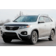 Кенгурятник WT007 (нерж.) для Kia Sorento II XM 2009-2014 рр