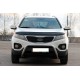 Кенгурятник WT007 (нерж.) для Kia Sorento II XM 2009-2014 рр