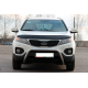 Кенгурятник WT007 (нерж.) для Kia Sorento II XM 2009-2014 рр