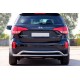 Задняя дуга AK007-2 (нерж. сталь) для Kia Sorento II XM 2009-2014 гг