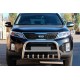 Защита переднего бампера WT021 (нерж. сталь) для Kia Sorento II XM 2009-2014 гг
