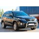 Защита переднего бампера WT021 (нерж. сталь) для Kia Sorento II XM 2009-2014 гг