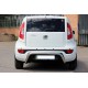 Задняя дуга AK002 (нержавейка) для Kia Soul I 2008-2013 гг