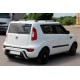 Задняя дуга AK002 (нержавейка) для Kia Soul I 2008-2013 гг