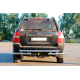 Задняя дуга AK007 (нержавейка) для Kia Sportage 2004-2010 гг