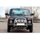 Кенгурятник QT007 (нерж.) для Lada Niva та Urban 1977- рр