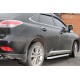 Боковые Подножки Fullmond (2 шт, Алюминий) для Lexus RX 2009-2015 гг