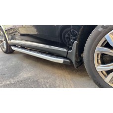 Бокові пороги Fullmond (2 шт, алюміній) для Lexus RX 2009-2015 рр