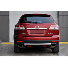 Задняя дуга AK002 (нерж. сталь) для Mazda CX-9 2007-2016 гг