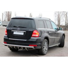 Задня дуга AK-style (нерж) для Mercedes GL class X164 2006-2012 рр