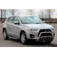 Передний Защитный Дуга WT002 (Нержавейка) для Mitsubishi ASX 2010-2023 гг