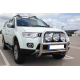 Кенгурятник WT018 (нержавейка) для Mitsubishi L200 2006-2015 гг