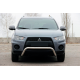 Кенгурятник WT007 (нерж.) для Mitsubishi Outlander 2006-2012 рр