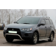Кенгурятник WT007 (нерж.) для Mitsubishi Outlander 2006-2012 рр