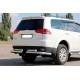 Задняя защита AK003-Special (2 шт., нерж. сталь) для Mitsubishi Pajero Sport 2008-2015 гг
