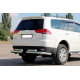 Задній захист AK003-Special (2 шт., нерж) для Mitsubishi Pajero Sport 2008-2015 рр