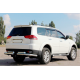 Задній захист AK003-Special (2 шт., нерж) для Mitsubishi Pajero Sport 2008-2015 рр
