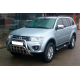 Передняя защита WT002 (нержавейка) для Mitsubishi Pajero Sport 2008-2015 гг