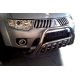 Передняя защита WT002 (нержавейка) для Mitsubishi Pajero Sport 2008-2015 гг