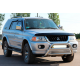 Кенгурятник WT022 (нерж) для Mitsubishi Pajero Sport 1996-2007 рр