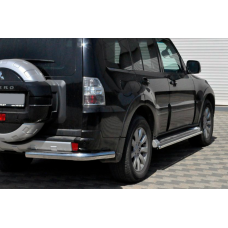 Задняя дуга AK003 (нерж. сталь) для Mitsubishi Pajero Wagon IV 2006-2021 гг