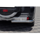 Задня дуга AK003 (нерж.) для Mitsubishi Pajero Wagon IV 2006-2021 рр