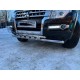 Передняя защита ST015 (нерж.) для Mitsubishi Pajero Wagon IV
