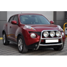 Кенгурятник WT018 (нерж) для Nissan Juke 2010-2019 рр