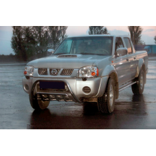 Кенгурятник WT002 (Нержавейка) для Nissan NP300 1999-2015 гг