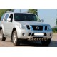 Кенгурятник WT008 (нерж) для Nissan Navara 2006-2015 рр
