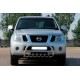 Передняя защита WT008 (нержавейка) для Nissan Pathfinder R51 2005-2014 гг